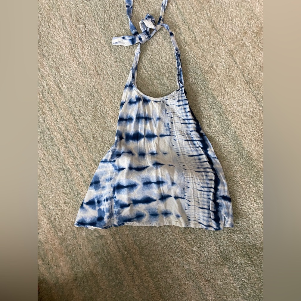 Blue tie die billabong halter